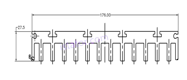 Silent Electric Toothbrush Stator Iron Core Mold