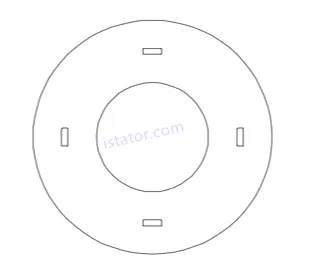 Stamping Die For Amorphous Alloy Annular Stator Core